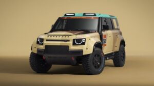 CMH Jaguar Land Rover Menlyn - Defender DAKAR D7X-R Front Profile1